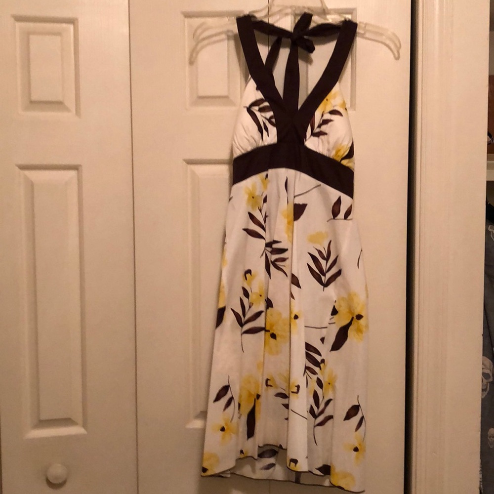 Floral print dress